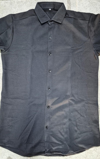 Business Waffle Designer Fashion Men's Shirt