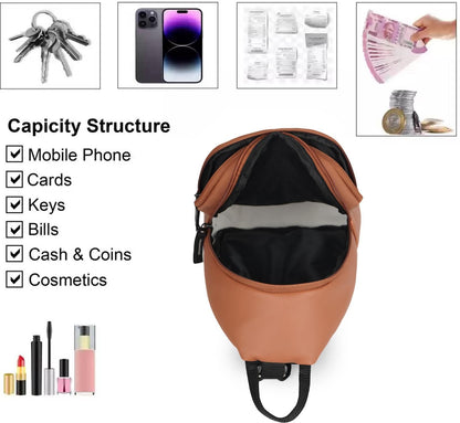 2 in 1 Stylish Sling/Backpack Bag For Women's