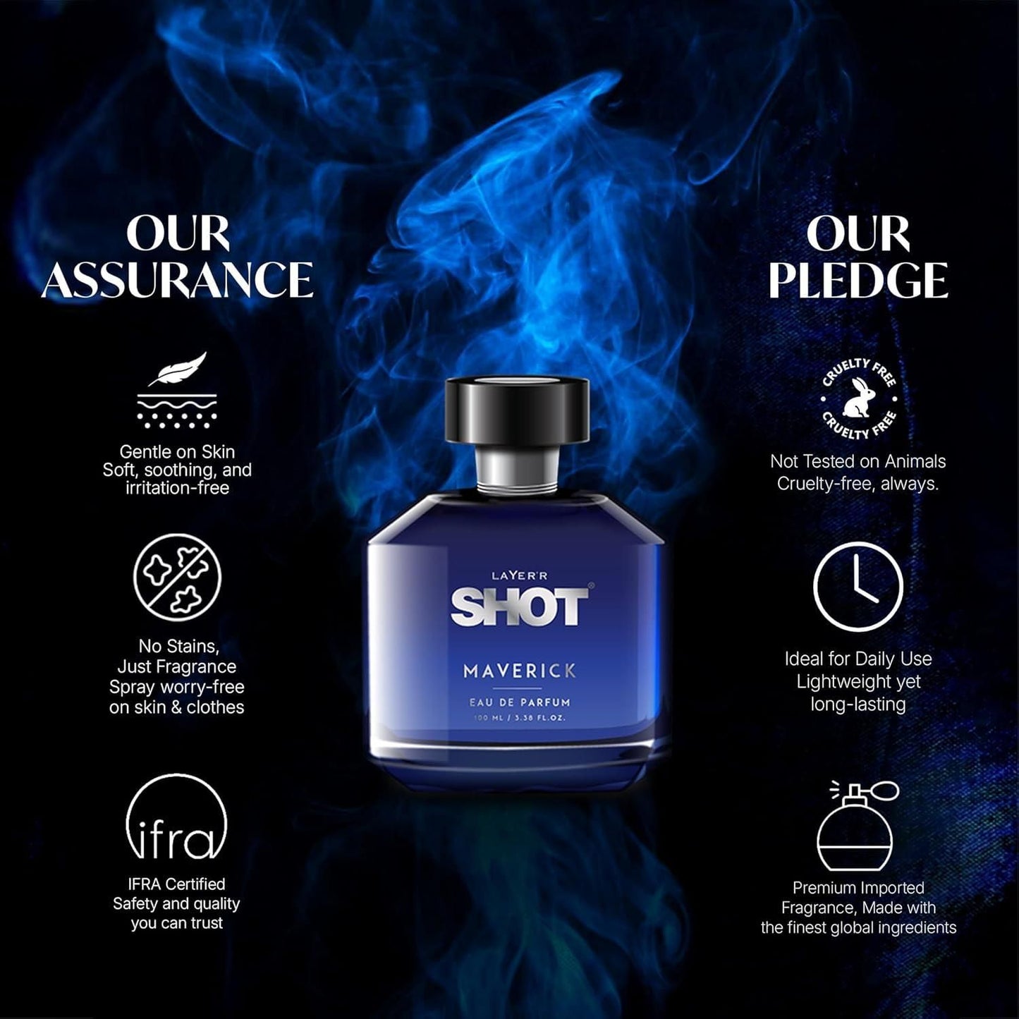 Layer?r Shot Maverick Perfume for Men - 100ml